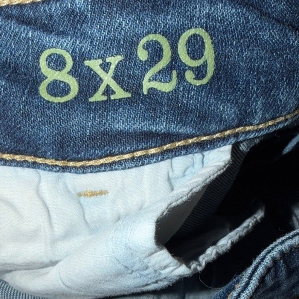 Tommy Bahama Womens Straight Leg‎ Jeans Dark Wash Blue Stretch Denim Size 32x29 - Picture 6 of 10